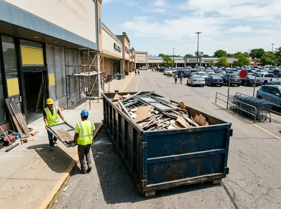 retail-store-renovation-debris-003 — frequently asked questions, Roll-off Dumpster Rentals in Pecan Plantation, TX